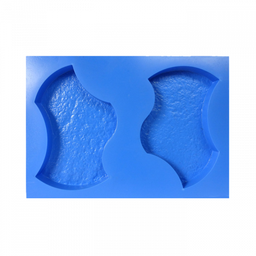 Twin Wavy Tail Pattern Mould